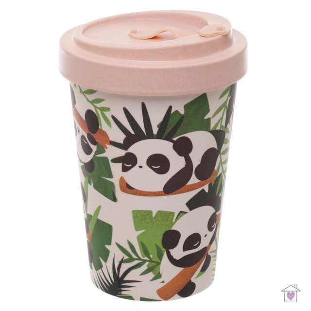 Pandarama Screw Top Bamboo Travel Mug