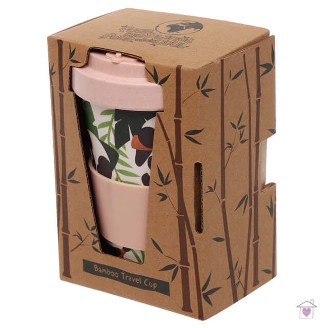 Pandarama Screw Top Bamboo Travel Mug - Image 5