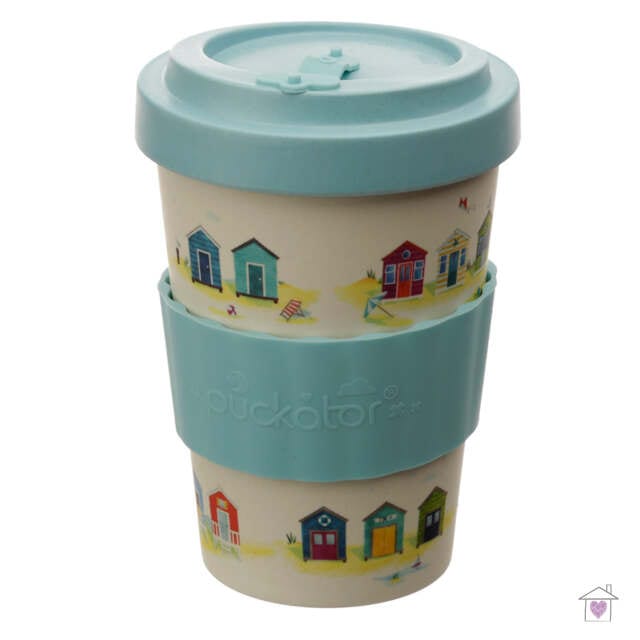 Portside Seaside Screw Top Bamboo Travel Mug - Image 3