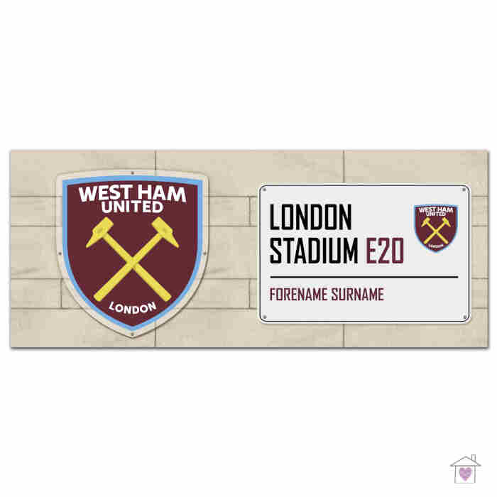 Personalised Football Stadium Street Sign Mugs - Image 15