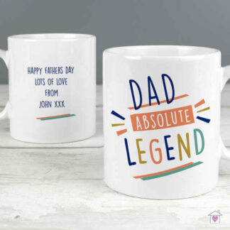 Personalised Absolute Legend Mug