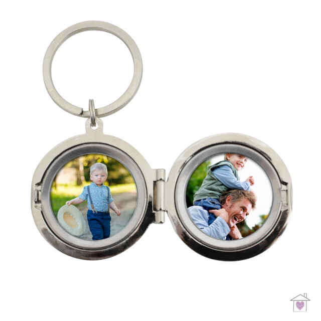 Personalised No.1 Dad Photo Keyring - Image 5