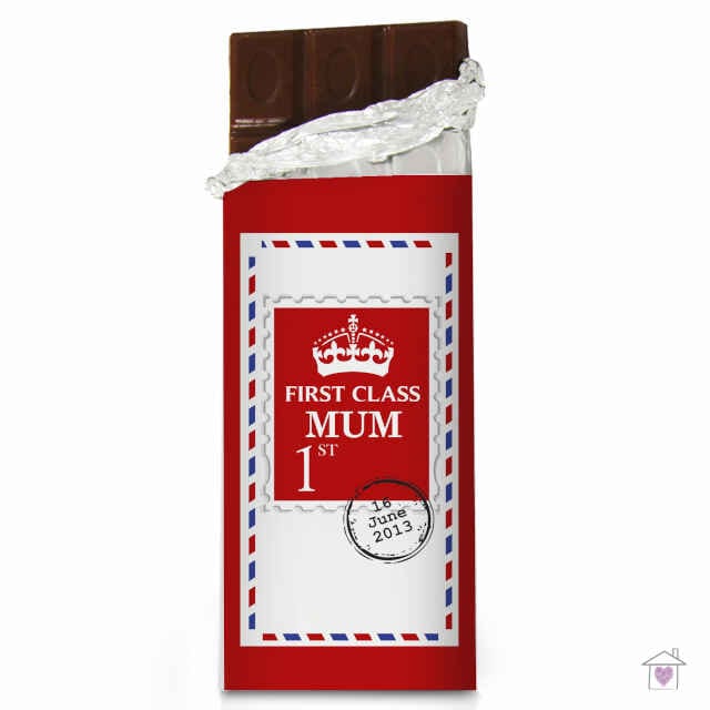 Personalised 1st Class Milk Chocolate Bar - Image 4