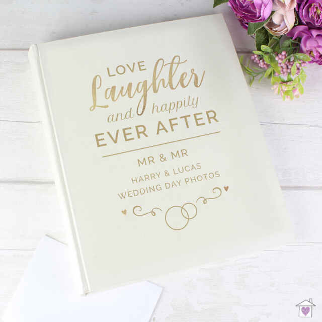 Personalised Happily Ever After Traditional Album - Image 4