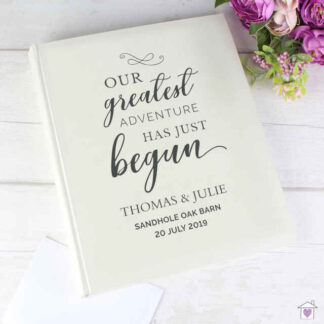Personalised Our Greatest Adventure Traditional Album