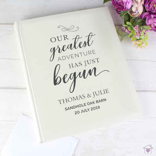 Personalised Our Greatest Adventure Traditional Album