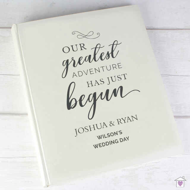 Personalised Our Greatest Adventure Traditional Album - Image 5