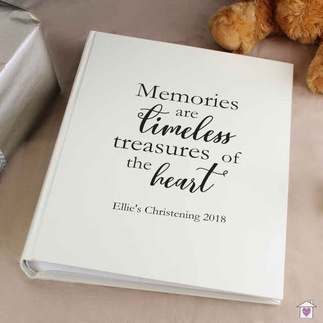 Personalised 'Memories are Timeless' Traditional Album