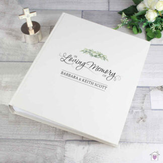 Personalised In Loving Memory Traditional Album