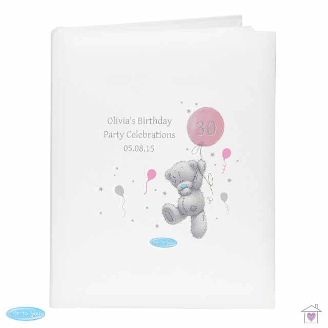 Personalised Me To You Pink Balloon Album with Sleeves - Image 2
