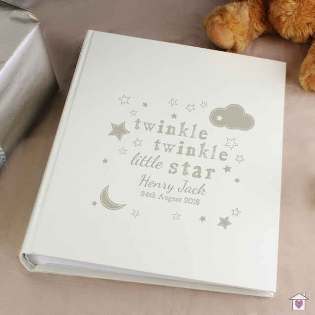 Personalised Twinkle Twinkle Album with Sleeves