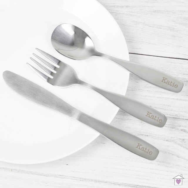 Personalised 3 Piece Cutlery Set - Image 4