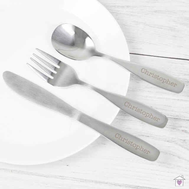 Personalised 3 Piece Cutlery Set - Image 5