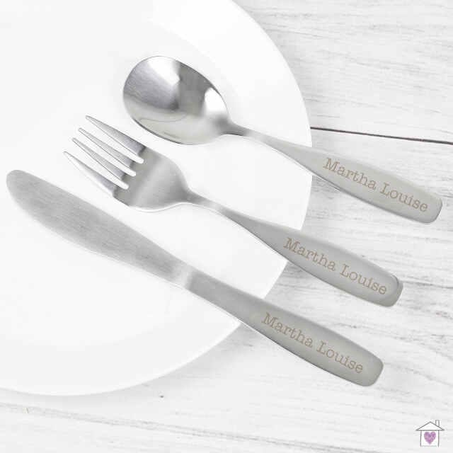 Personalised 3 Piece Cutlery Set - Image 6