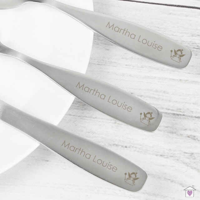 Personalised 3 Piece Fairy Cutlery Set - Image 3