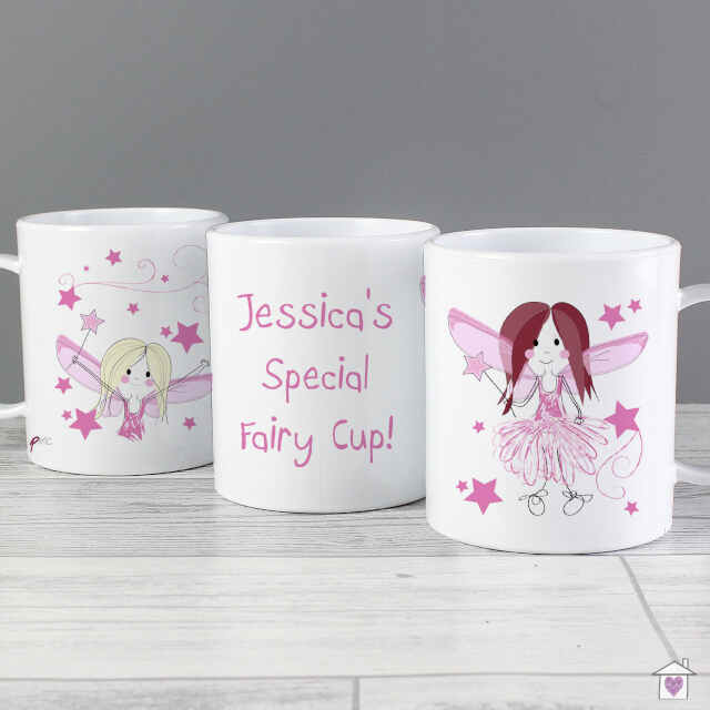 Personalised Fairy Plastic Mug