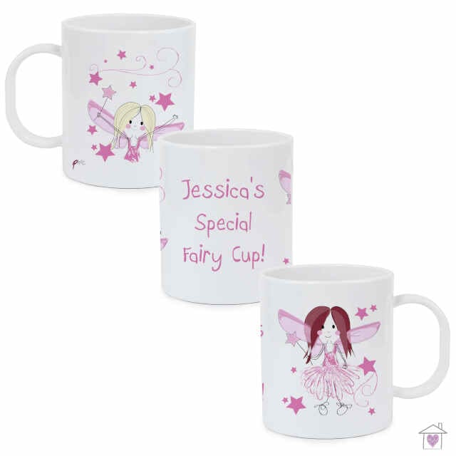 Personalised Fairy Plastic Mug - Image 3
