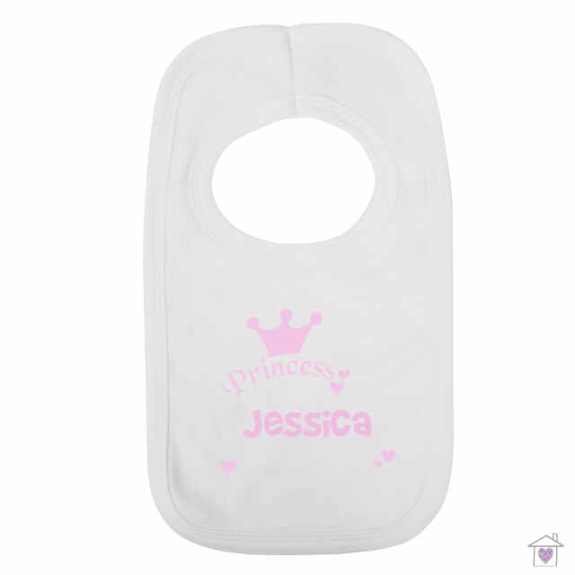 Personalised Princess Bib