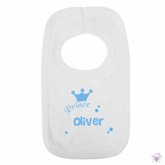 Personalised Prince Bib