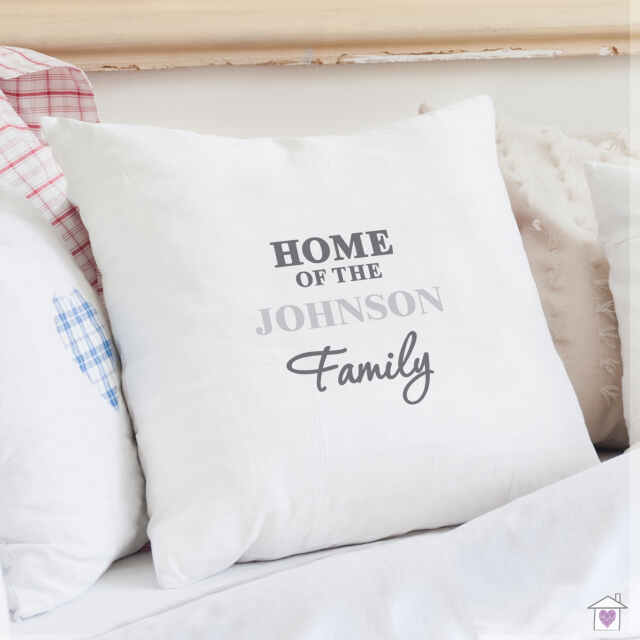 Personalised The Family Cushion Cover - Image 2