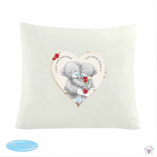 Personalised Me to You Valentine Cushion Cover - Image 2