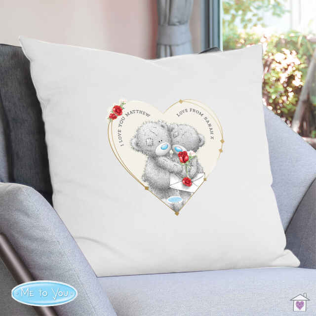 Personalised Me to You Valentine Cushion Cover - Image 3