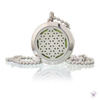 Aromatherapy Necklace - Flower of Life 25mm