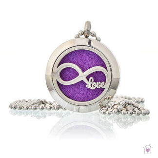 Aromatherapy Necklace - Infinity Love 25mm