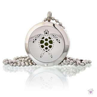 Aromatherapy Necklace - Turtle 25mm