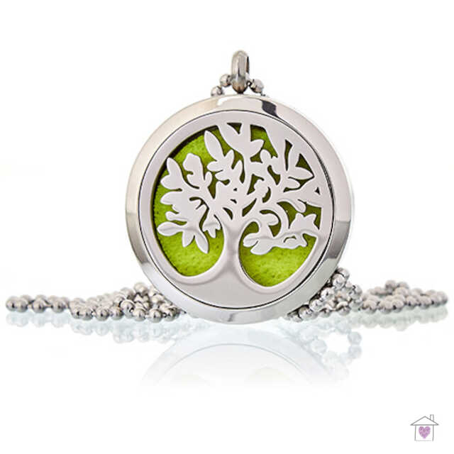 Aromatherapy Necklace - Tree of Life 30mm