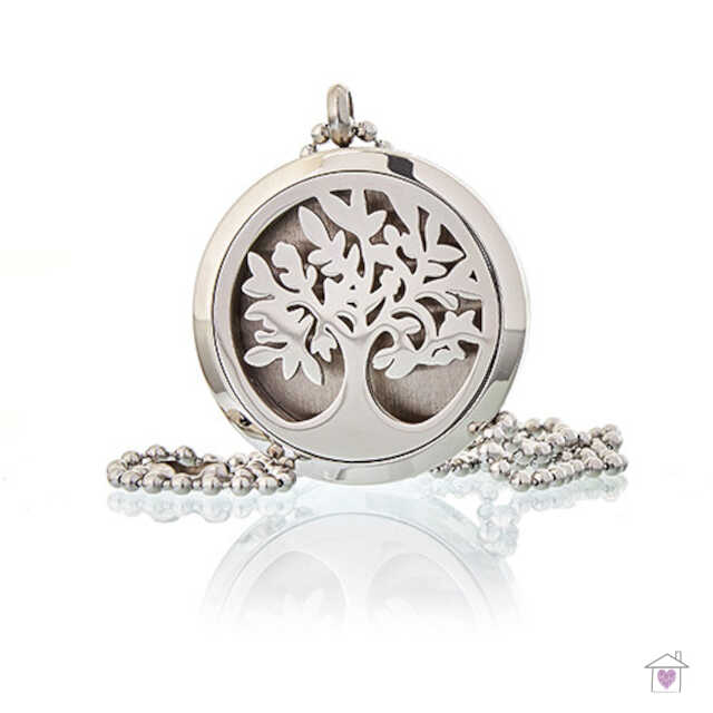 Aromatherapy Necklace - Tree of Life 30mm - Image 2