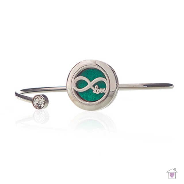 Aromatherapy Crystal Bracelet - Infinite Love - 20mm