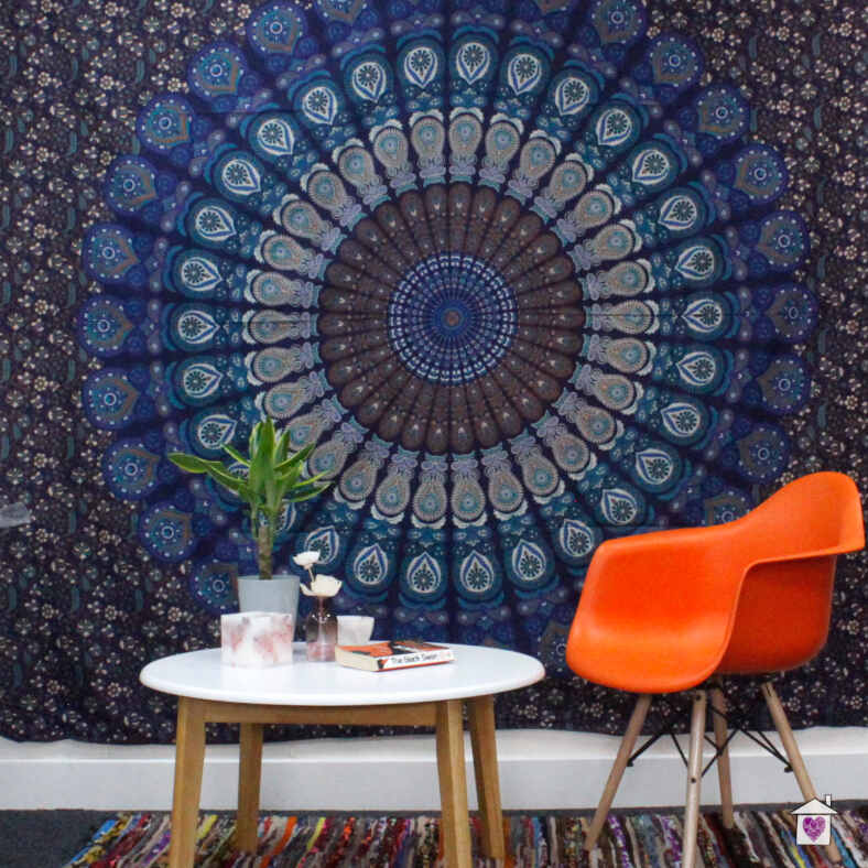 Classic Mandala Double Cotton Bedspread / Wall Hanging - Image 3