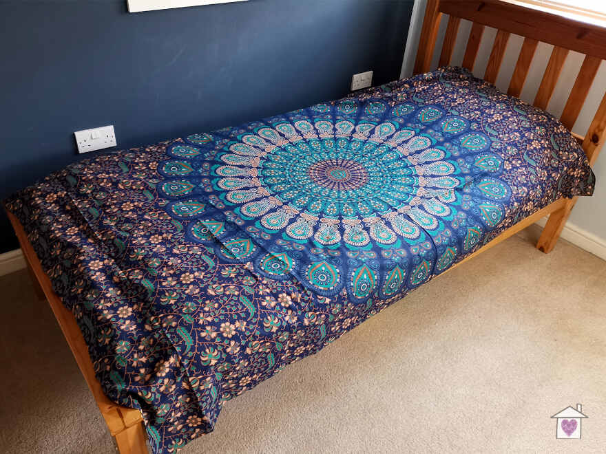 Classic Mandala Single Cotton Bedspread / Wall Hanging - Image 3