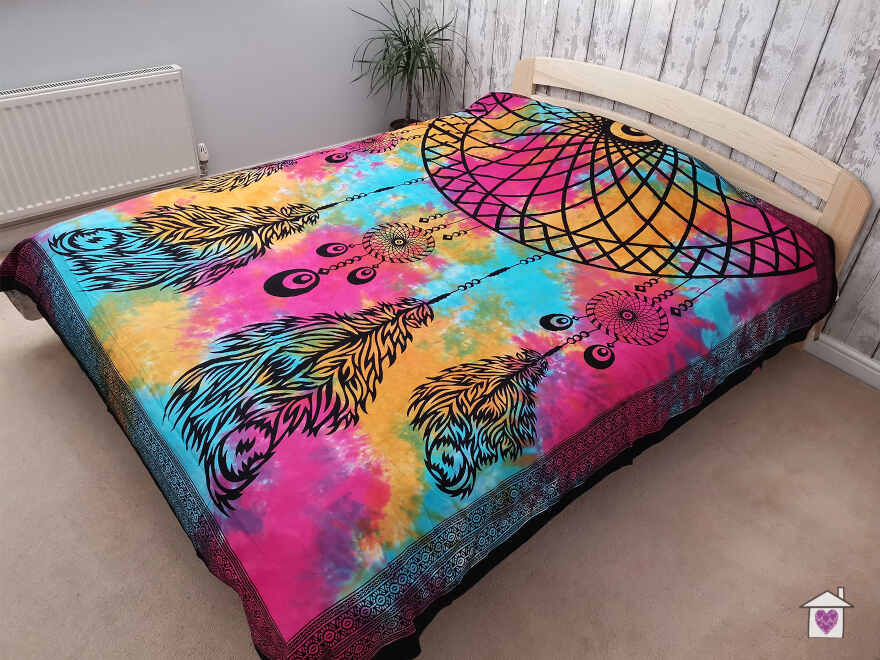 Dreamchatcher Double Cotton Bedspread / Wall Hanging - Image 4