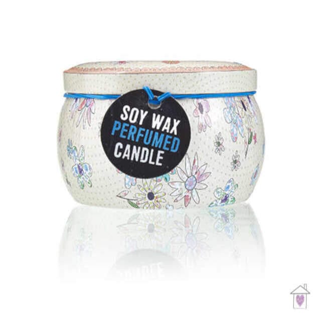 Art Tin Candle - Friendly Messages - Parma Violet (Assorted Design) - Image 5