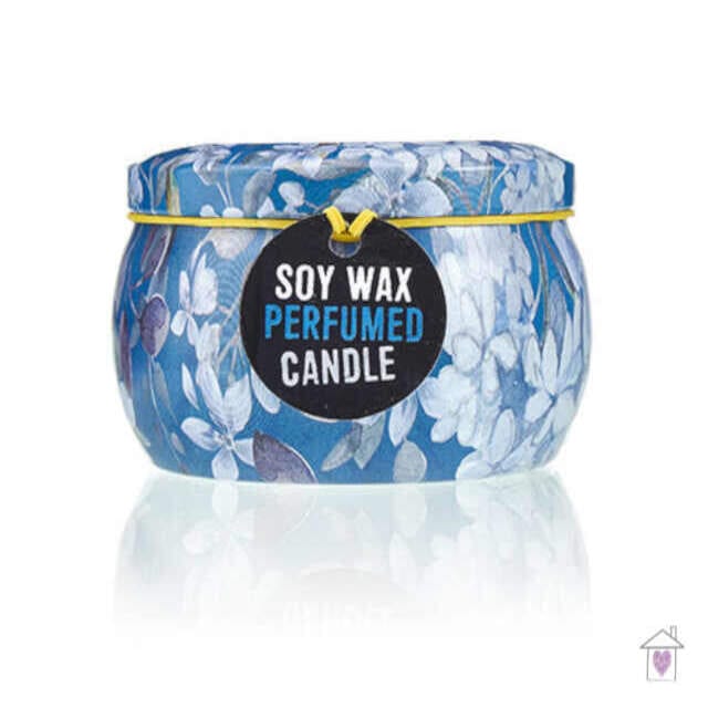 Art Tin Candle - Romantic Garden - Tea & Rose (Assorted Design) - Image 2