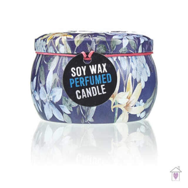 Art Tin Candle - Romantic Garden - Tea & Rose (Assorted Design) - Image 3
