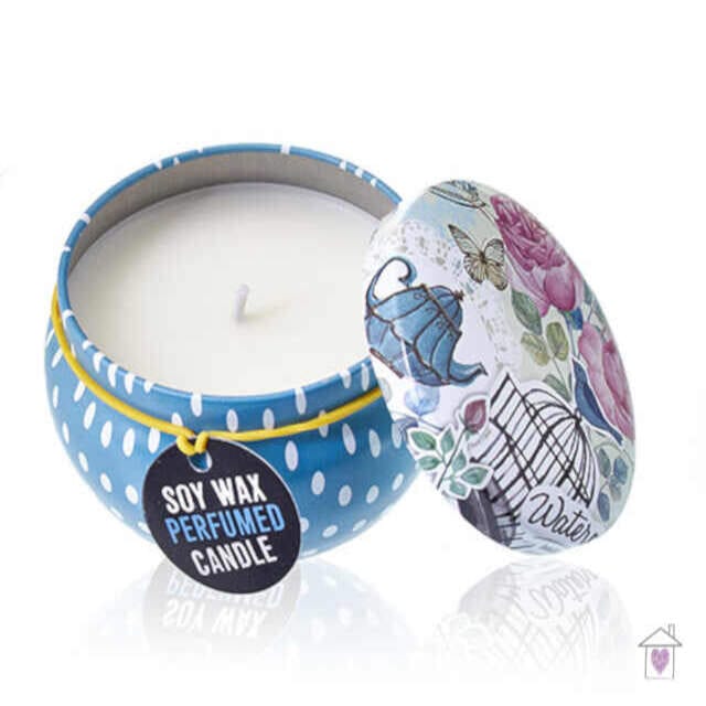 Art Tin Candle - Parisian Weekend - Peonies (Assorted Design) - Image 3