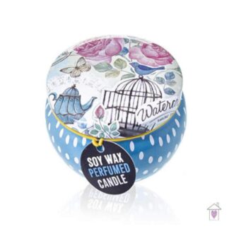 Art Tin Candle - Parisian Weekend - Peonies (Assorted Design)