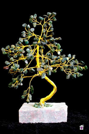 Moss Agate Indian Gemstone Tree - 160 Stone