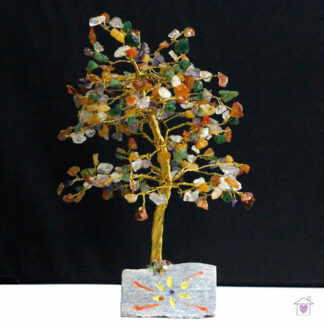 Multi-gem Indian Gemstone Tree - 320 Stone