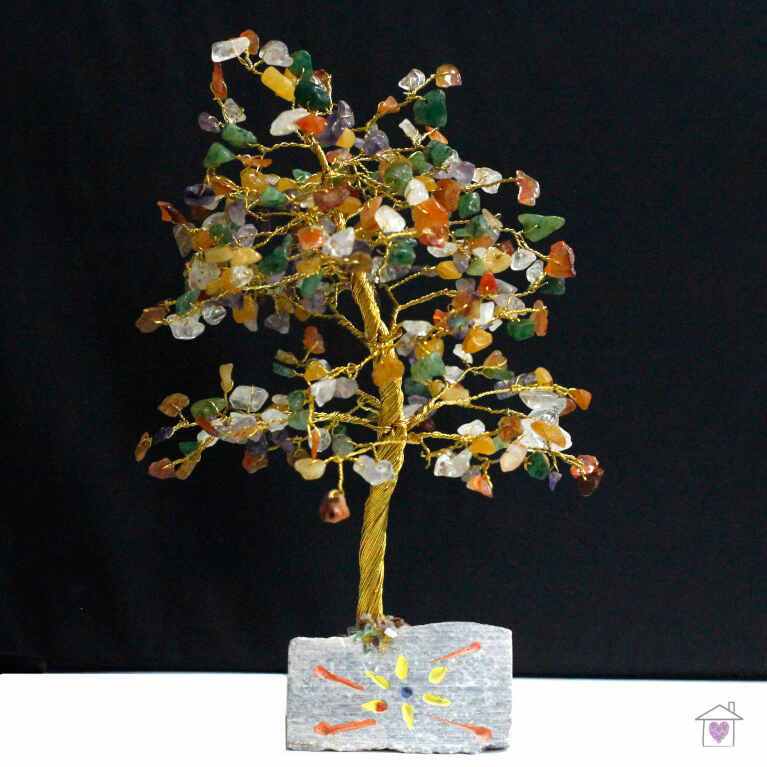 Multi-gem Indian Gemstone Tree - 320 Stone