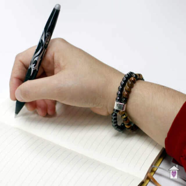 Magnetic Gemstone Bracelet - Tiger Eye - Image 3