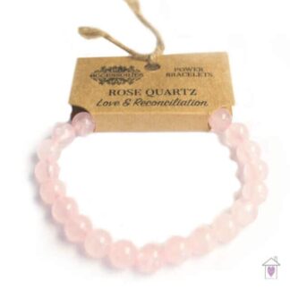 Power Bracelet - Rose Quartz