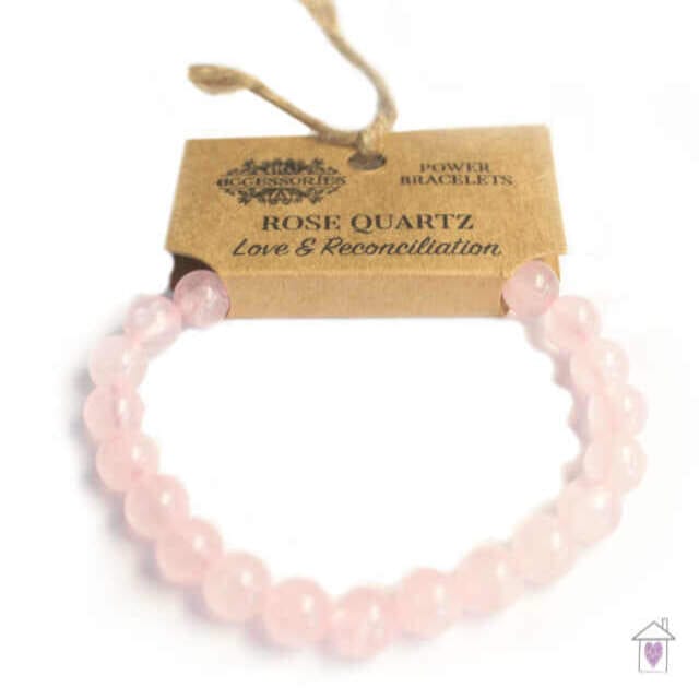 Power Bracelet - Rose Quartz