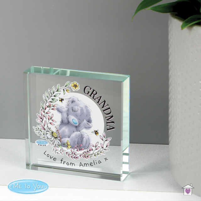 Personalised Me to You Bees Large Crystal Token - Image 5