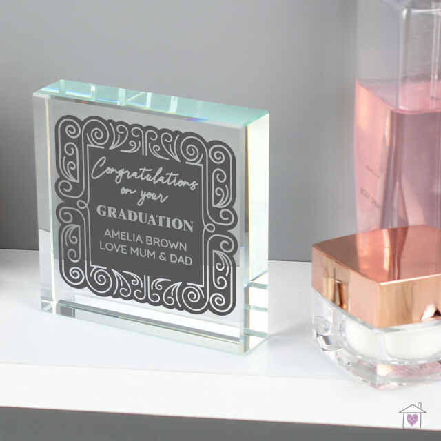 Personalised Congratulations Large Crystal Token - Image 4