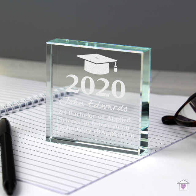 Personalised Graduation Large Crystal Token - Image 5