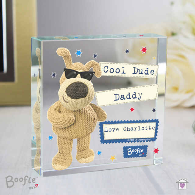 Personalised Boofle Stars Large Crystal Token - Image 4